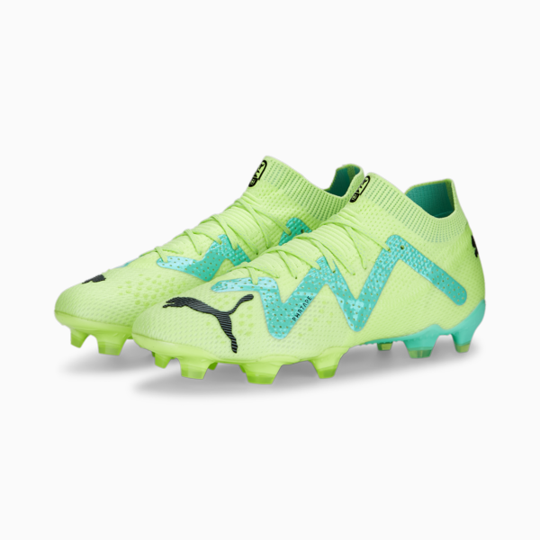 Botines de fútbol para mujer FUTURE ULTIMATE FG/AG, Fast Yellow-PUMA Black-Electric Peppermint, large-ARG