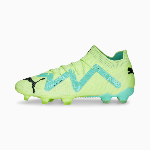 Botines de fútbol para mujer FUTURE ULTIMATE FG/AG, Fast Yellow-PUMA Black-Electric Peppermint, large-ARG