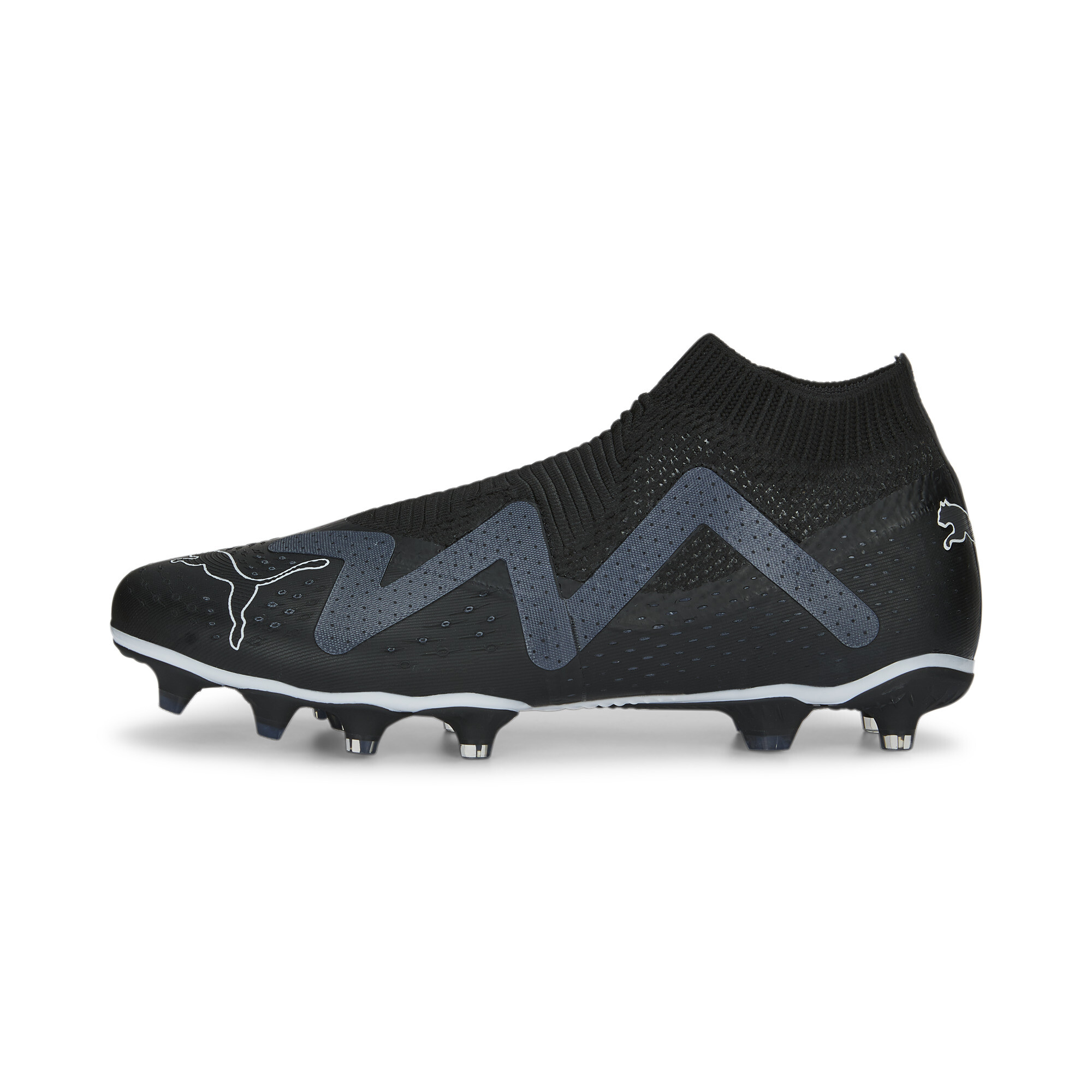 Men's Puma FUTURE Match+ LL FG/AG Football Boots, Black, Size 45, Shoes