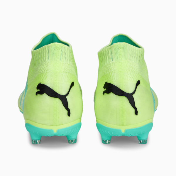 FUTURE Match+ LL FG/AG Football Boots Unisex, Fast Yellow-PUMA Black-Electric Peppermint, large-ZAF