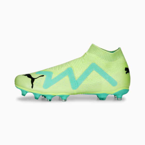 FUTURE Match+ LL FG/AG Football Boots Unisex, Fast Yellow-PUMA Black-Electric Peppermint, large-ZAF