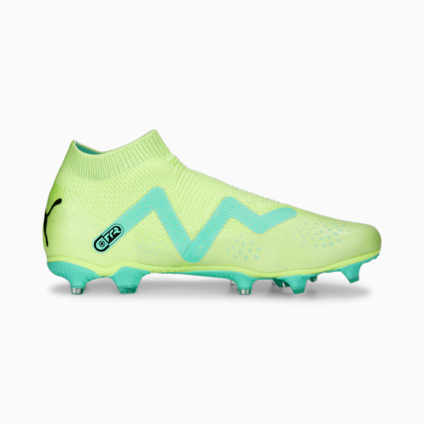 FUTURE Match+ LL FG/AG Football Boots Unisex, Fast Yellow-PUMA Black-Electric Peppermint, large-ZAF