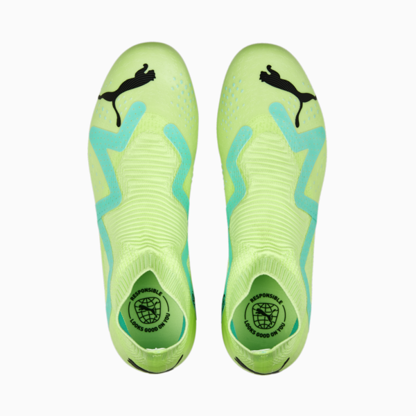 FUTURE Match+ LL FG/AG Football Boots Unisex, Fast Yellow-PUMA Black-Electric Peppermint, large-ZAF