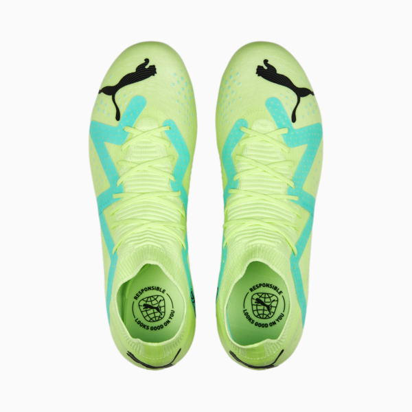 FUTURE Match MxSG Football Boots Unisex, Fast Yellow-PUMA Black-Electric Peppermint, large-ZAF