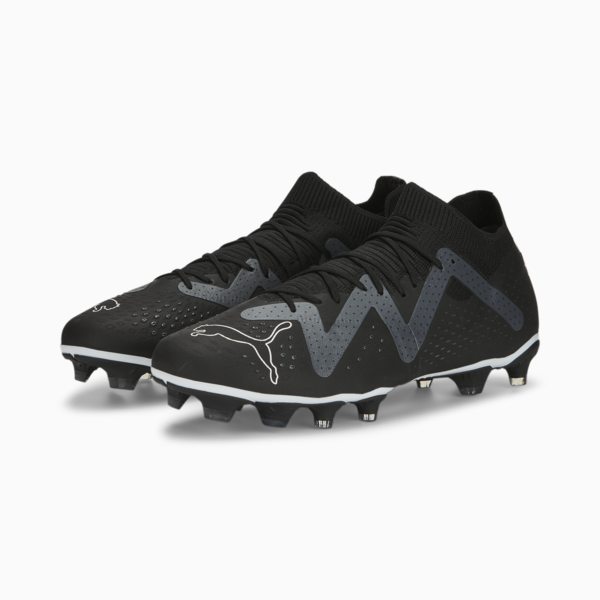 FUTURE Match FG/AG Football Boots Unisex, PUMA Black-PUMA White, large-ZAF