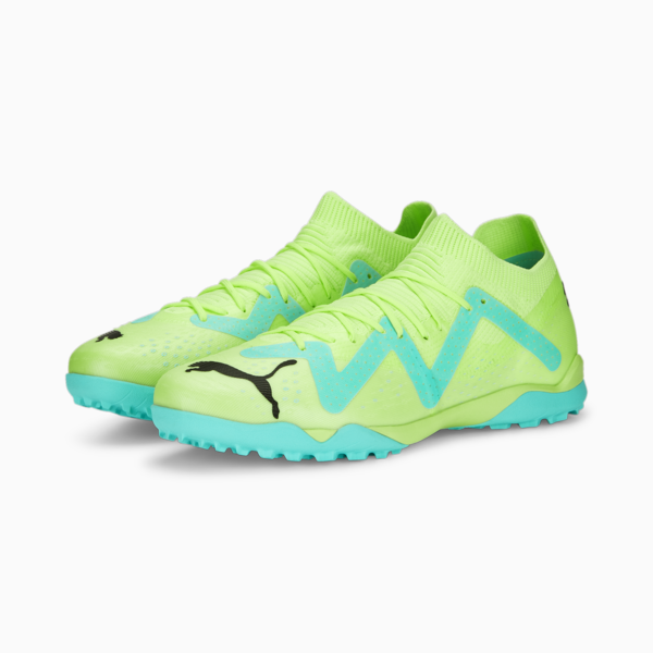 FUTURE Match TT Football Boots Unisex, Fast Yellow-PUMA Black-Electric Peppermint, large-ZAF