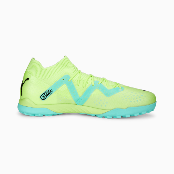 FUTURE Match TT Football Boots Unisex, Fast Yellow-PUMA Black-Electric Peppermint, large-ZAF