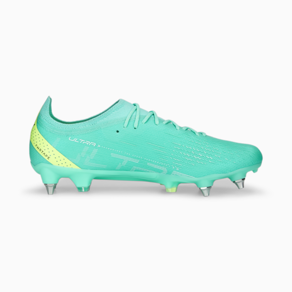 ULTRA ULTIMATE MxSG Football Boots Unisex Adults, Electric Peppermint-PUMA White-Fast Yellow, large-ZAF