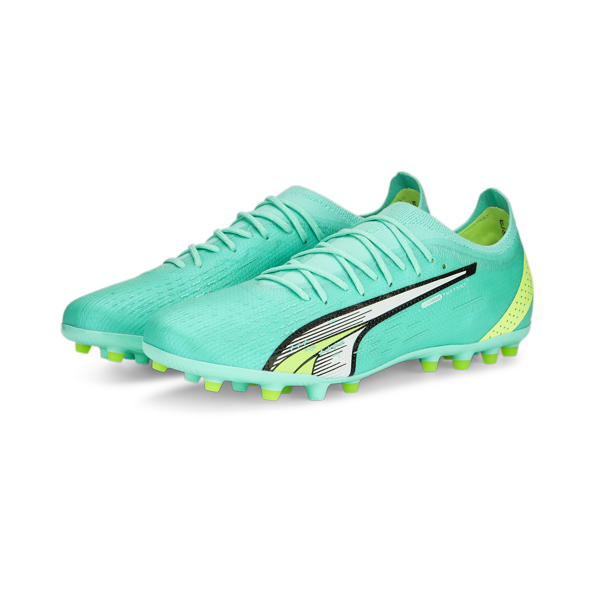 Men's Puma ULTRA ULTIMATE MG Football Cleats, Green, Size 40, Shoes