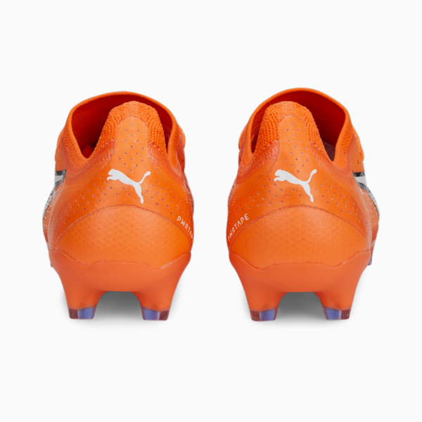 ULTRA ULTIMATE FG/AG Football Boots Women, Ultra Orange-PUMA White-Blue Glimmer, large-ZAF