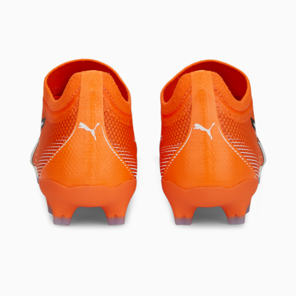 ULTRA Match FG/AG Football Boots Men, Ultra Orange-PUMA White-Blue Glimmer, large-ZAF