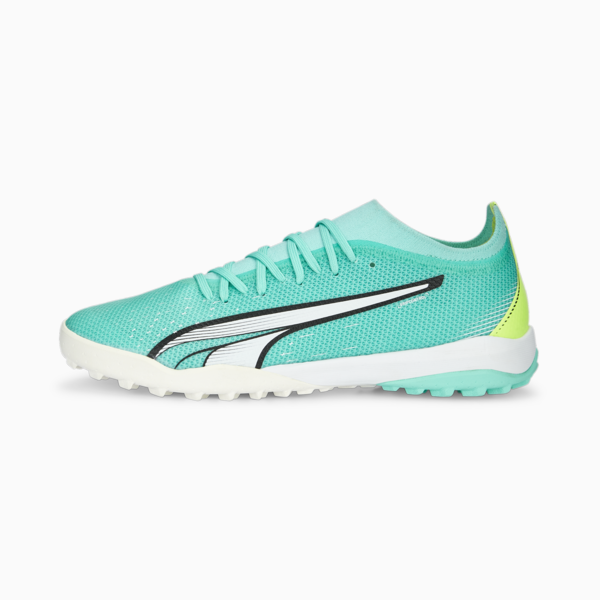 ULTRA Match TT Football Boots Men, Electric Peppermint-PUMA White-Fast Yellow, large-ZAF