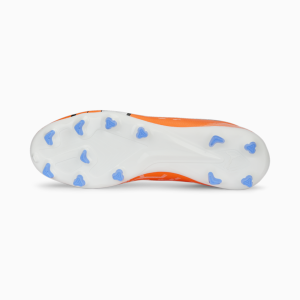 ULTRA Play FG/AG Football Boots Men, Ultra Orange-PUMA White-Blue Glimmer, large-ZAF