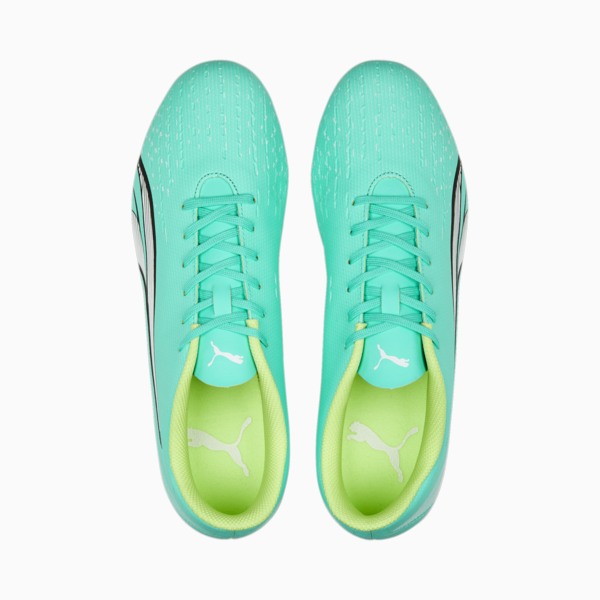 ULTRA Play FG/AG Football Boots Men, Electric Peppermint-PUMA White-Fast Yellow, large-ZAF
