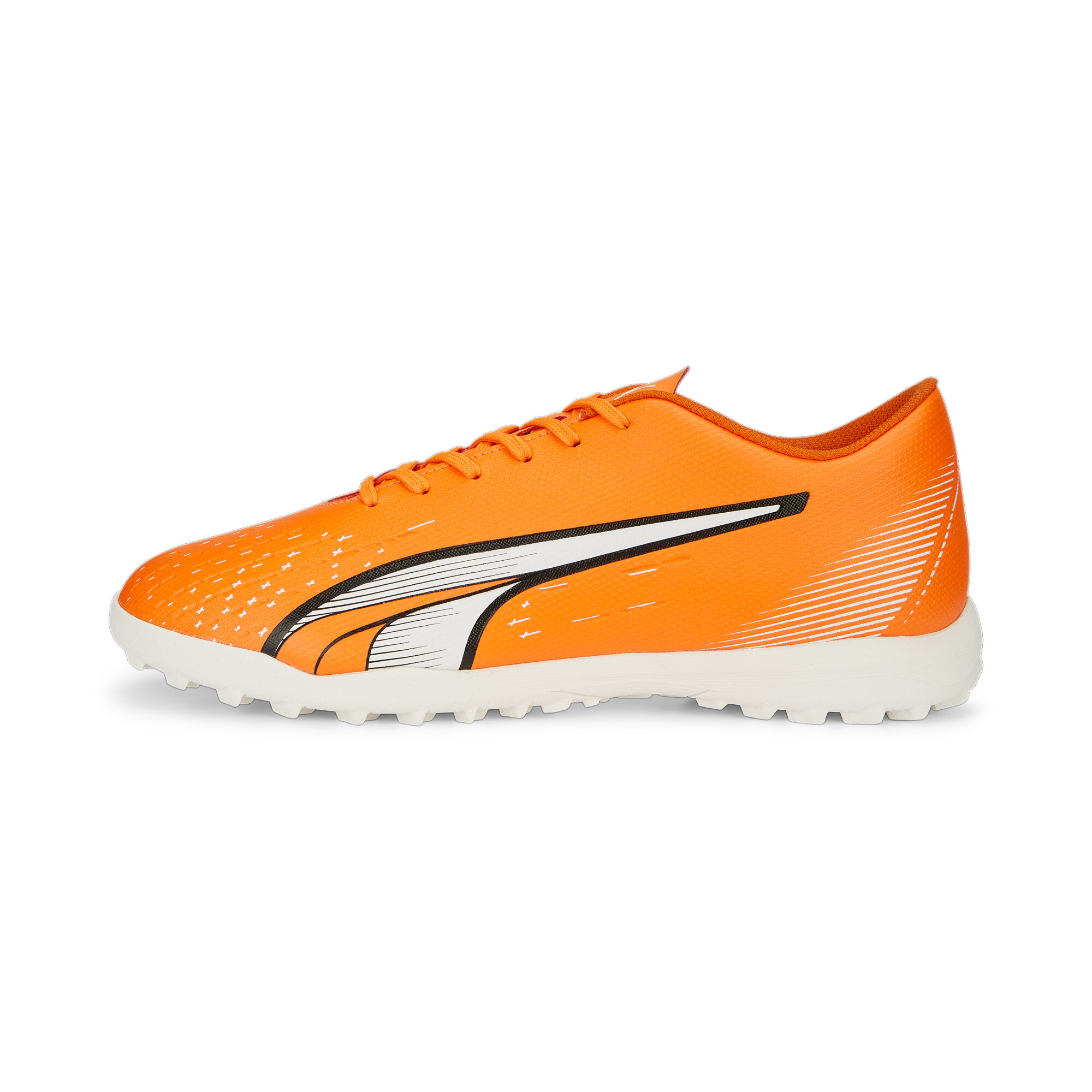 Men's PUMA ULTRA Play TT Football Boots Men In Orange, Size EU 42.5