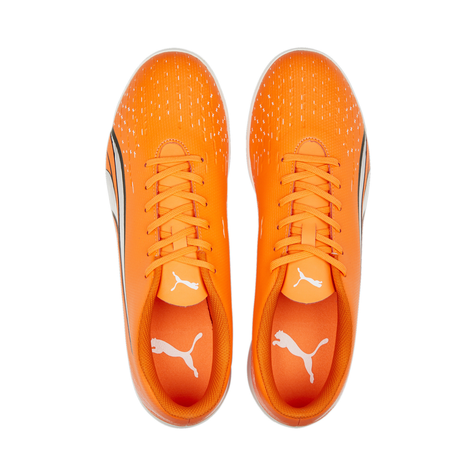 Men's PUMA ULTRA Play TT Football Boots Men In Orange, Size EU 44.5