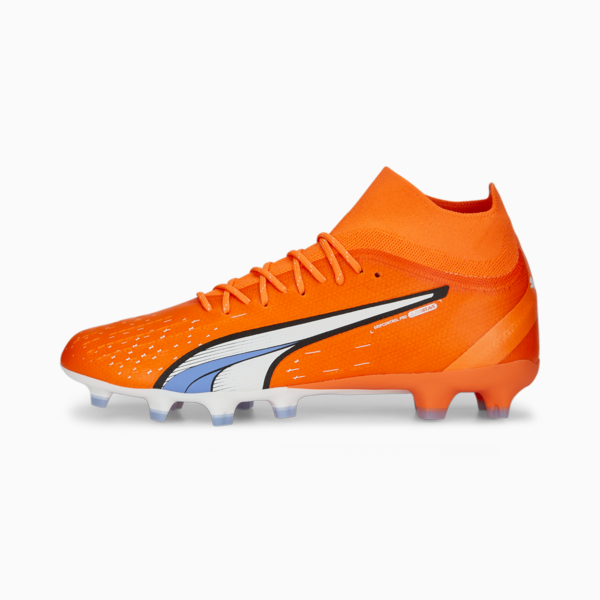 ULTRA Pro FG/AG Football Boots Men, Ultra Orange-PUMA White-Blue Glimmer, large-ZAF