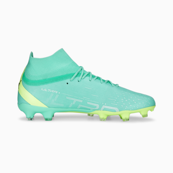 ULTRA Pro FG/AG Football Boots Men, Electric Peppermint-PUMA White-Fast Yellow, large-ZAF