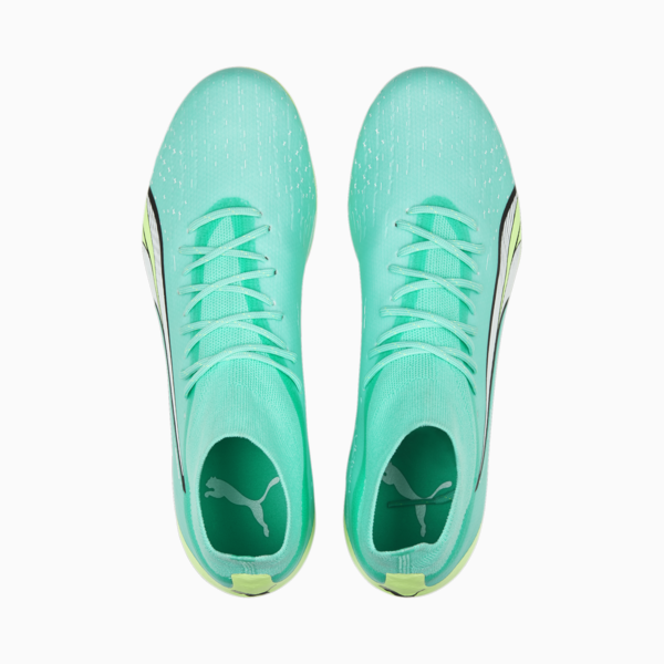 ULTRA Pro FG/AG Football Boots Men, Electric Peppermint-PUMA White-Fast Yellow, large-ZAF