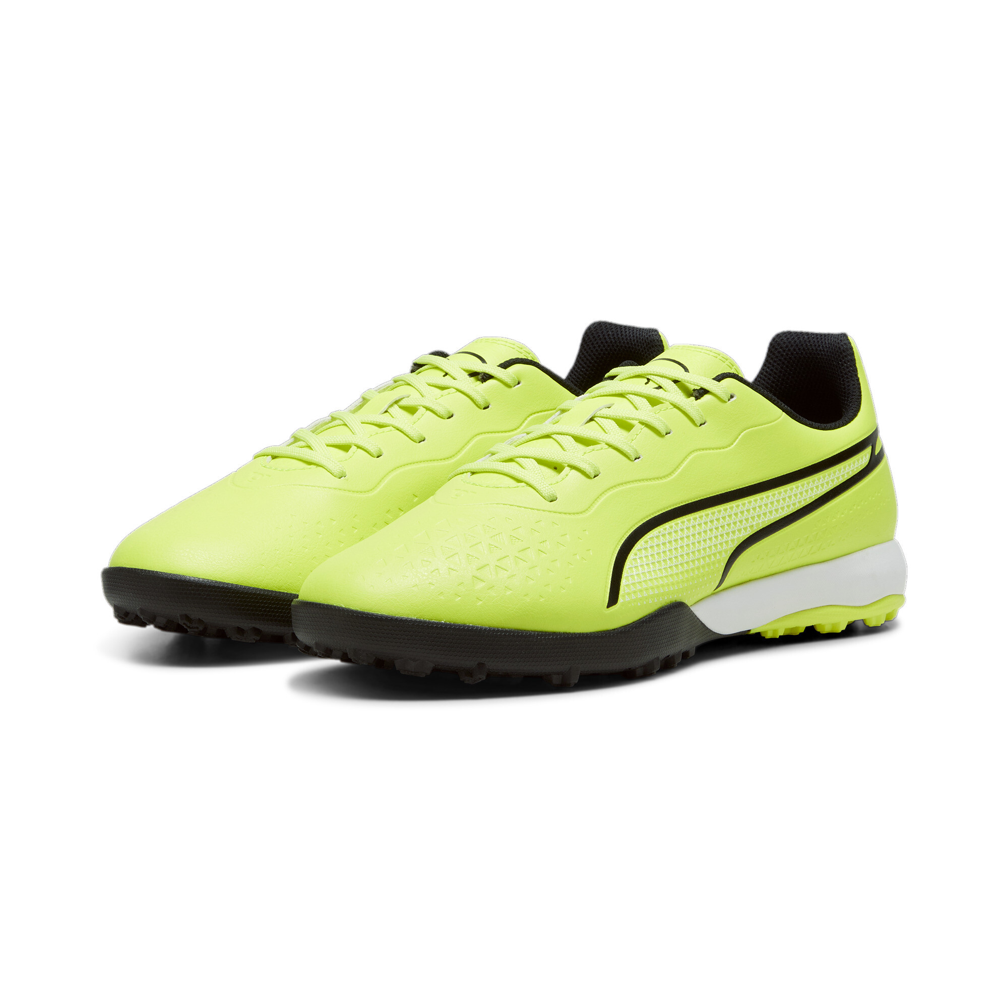 Puma KING MATCH TT Football Boots, Green, Size 42.5, Shoes