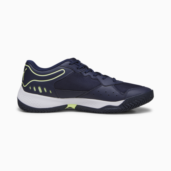 Solarsmash RCT Padel Shoes, PUMA Navy-Fast Yellow-Puma White, large-ZAF