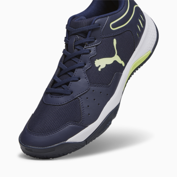 Solarsmash RCT Padel Shoes, PUMA Navy-Fast Yellow-Puma White, large-ZAF