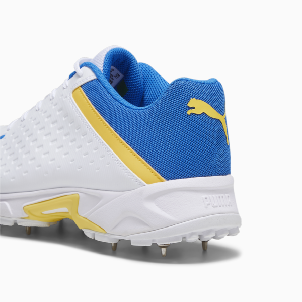 PUMA Spike 22.2 Cricket Shoes Men, PUMA White-Yellow Blaze-Ultra Blue, large-ZAF