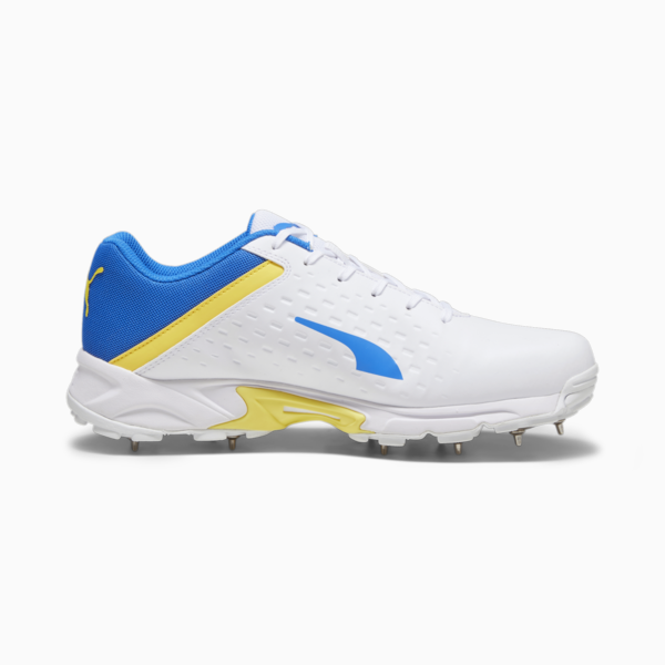 PUMA Spike 22.2 Cricket Shoes Men, PUMA White-Yellow Blaze-Ultra Blue, large-ZAF