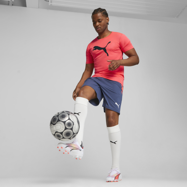 Botín  ULTRA ULTIMATE FG/AG, PUMA White-PUMA Black-Fire Orchid, large-ARG