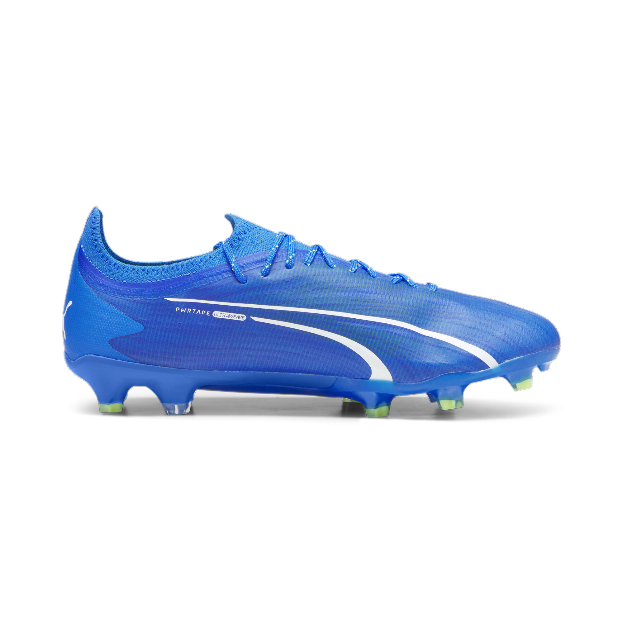 Men's PUMA ULTRA ULTIMATE FG/AG Football Boots In Blue, Size EU 46.5