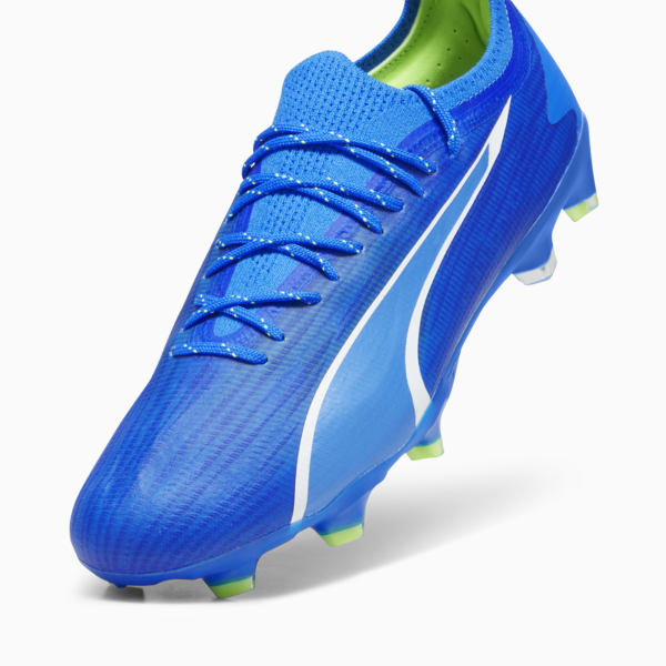 ULTRA ULTIMATE FG/AG Football Boots Unisex, Ultra Blue-PUMA White-Pro Green, large-ZAF