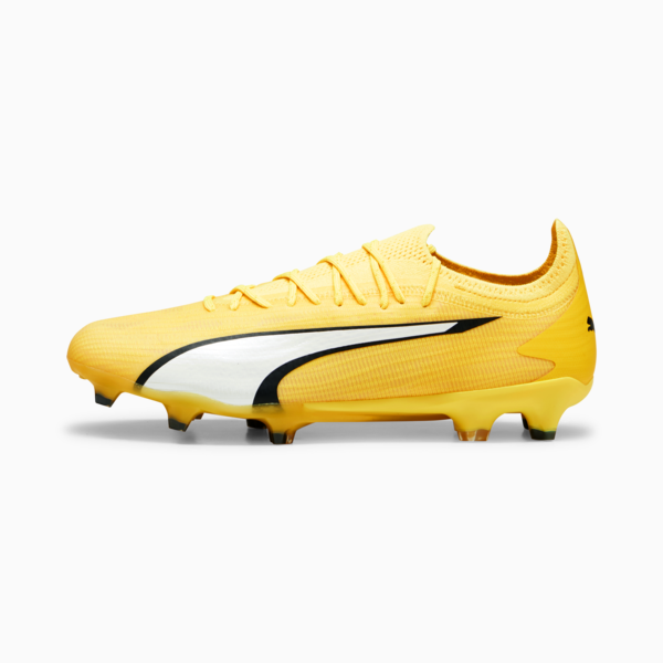 ULTRA ULTIMATE FG/AG Football Boots Unisex, Yellow Blaze-PUMA White-PUMA Black, large-ZAF