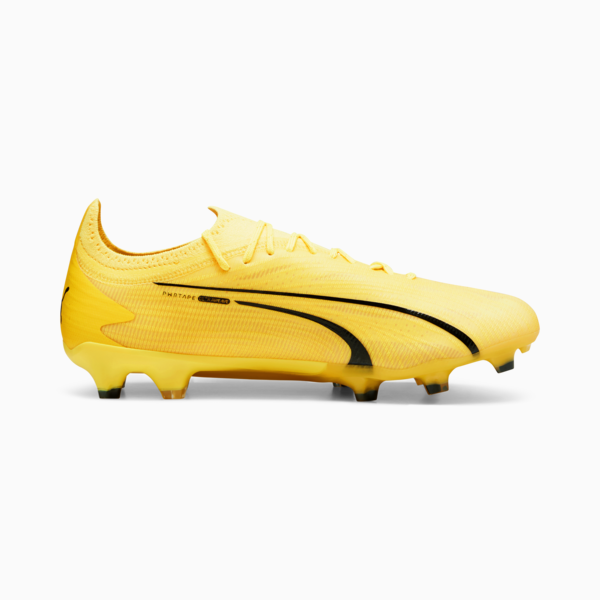 ULTRA ULTIMATE FG/AG Football Boots, Yellow Blaze-PUMA White-PUMA Black, large-ZAF