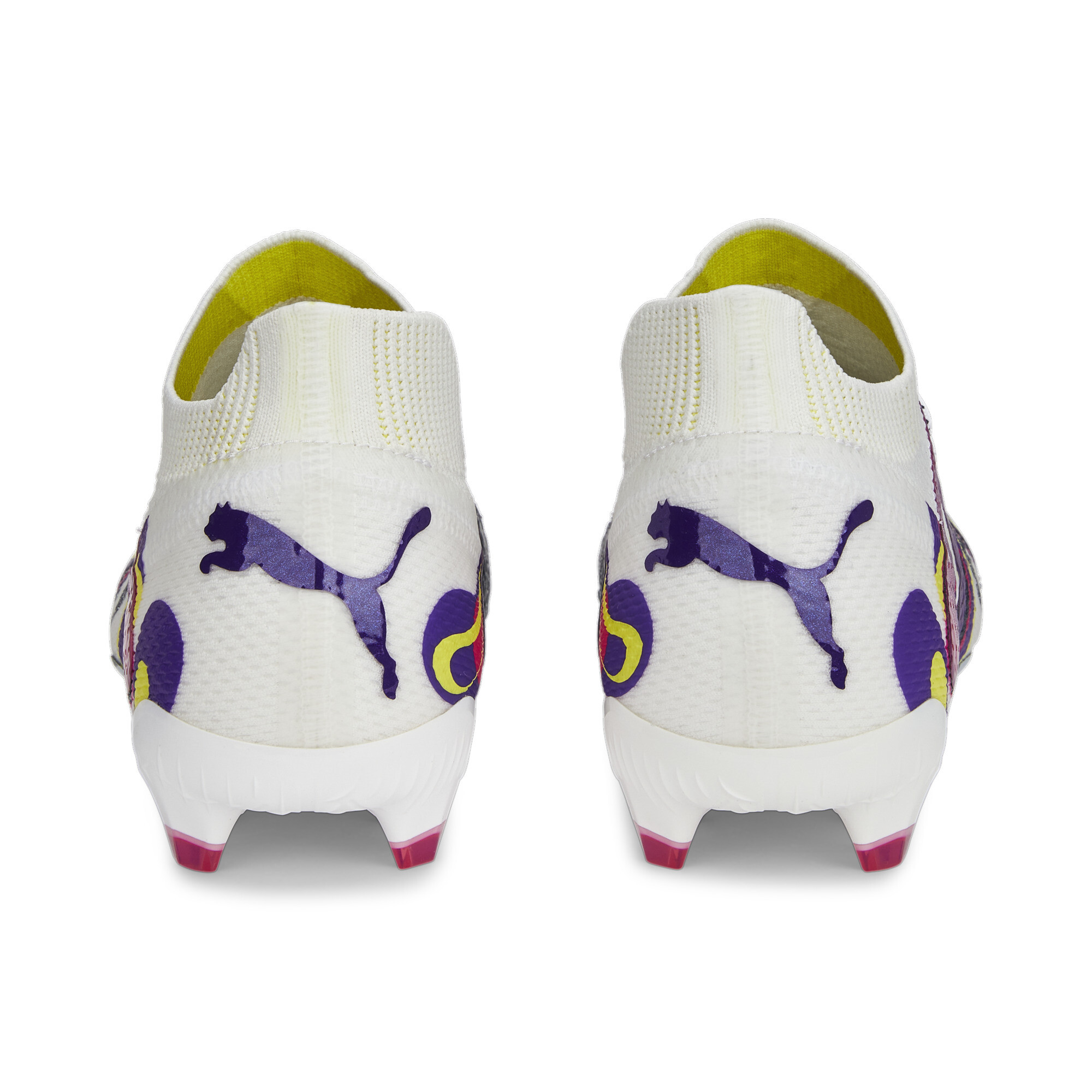Men's PUMA FUTURE ULTIMATE CREATIVITY FG/AG Football Boots In White, Size EU 47