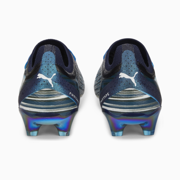 ULTRA ULTIMATE ELM FG/AG Football Boots Unisex, PUMA Navy-PUMA White-Bright Aqua, large-ZAF