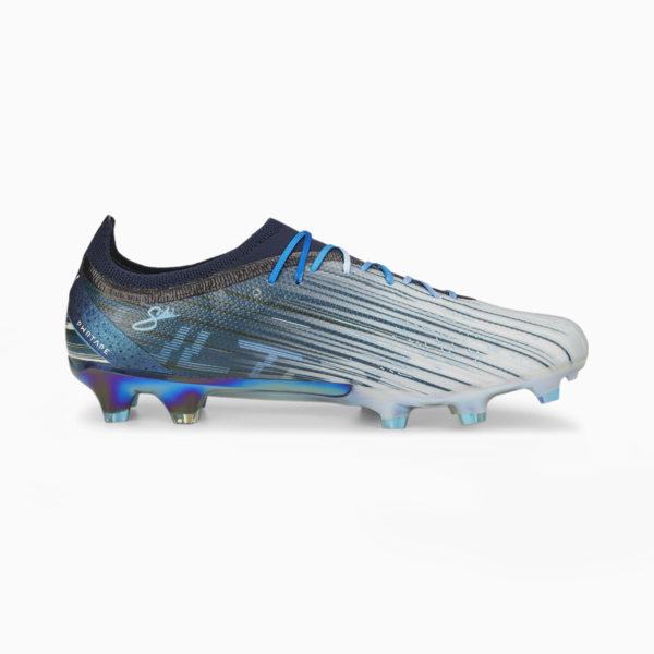 ULTRA ULTIMATE ELM FG/AG Football Boots Unisex, PUMA Navy-PUMA White-Bright Aqua, large-ZAF