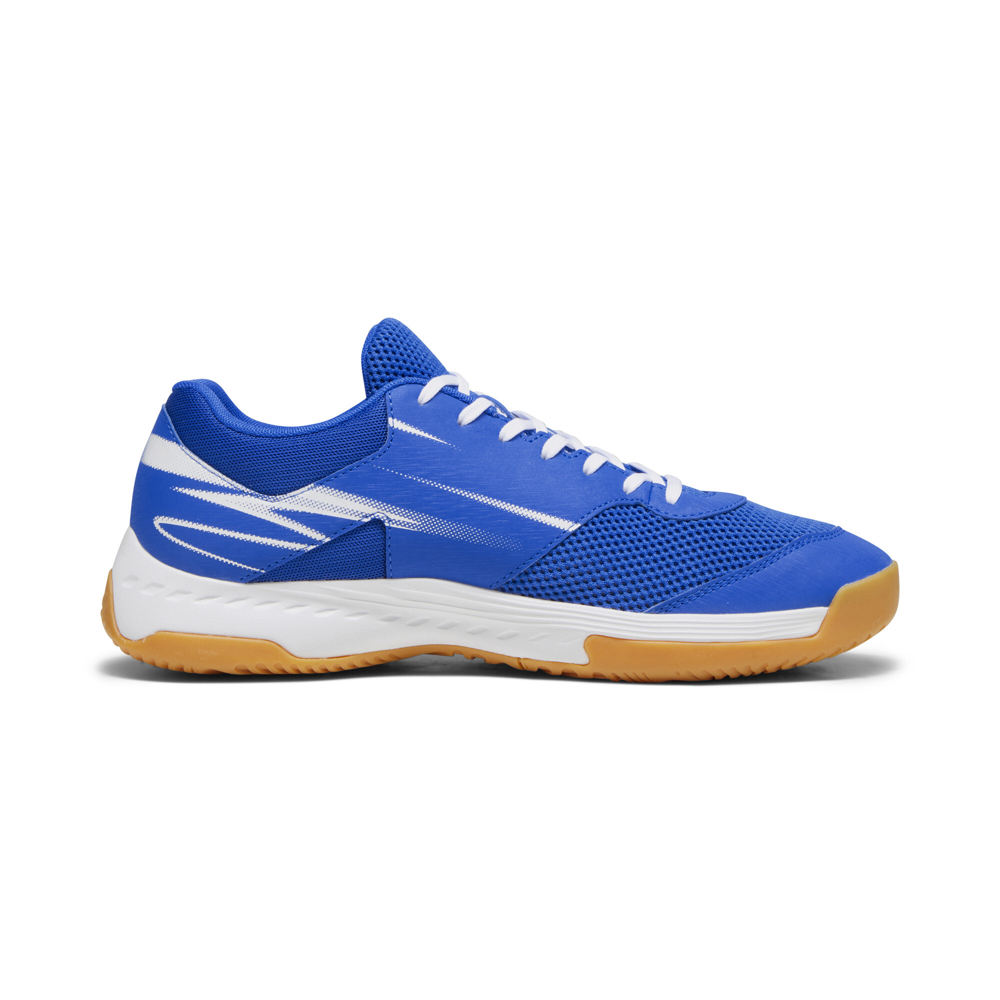 PUMA Varion II handbalschoenen, Blauw/Wit, Maat 37,5 thumbnail 3