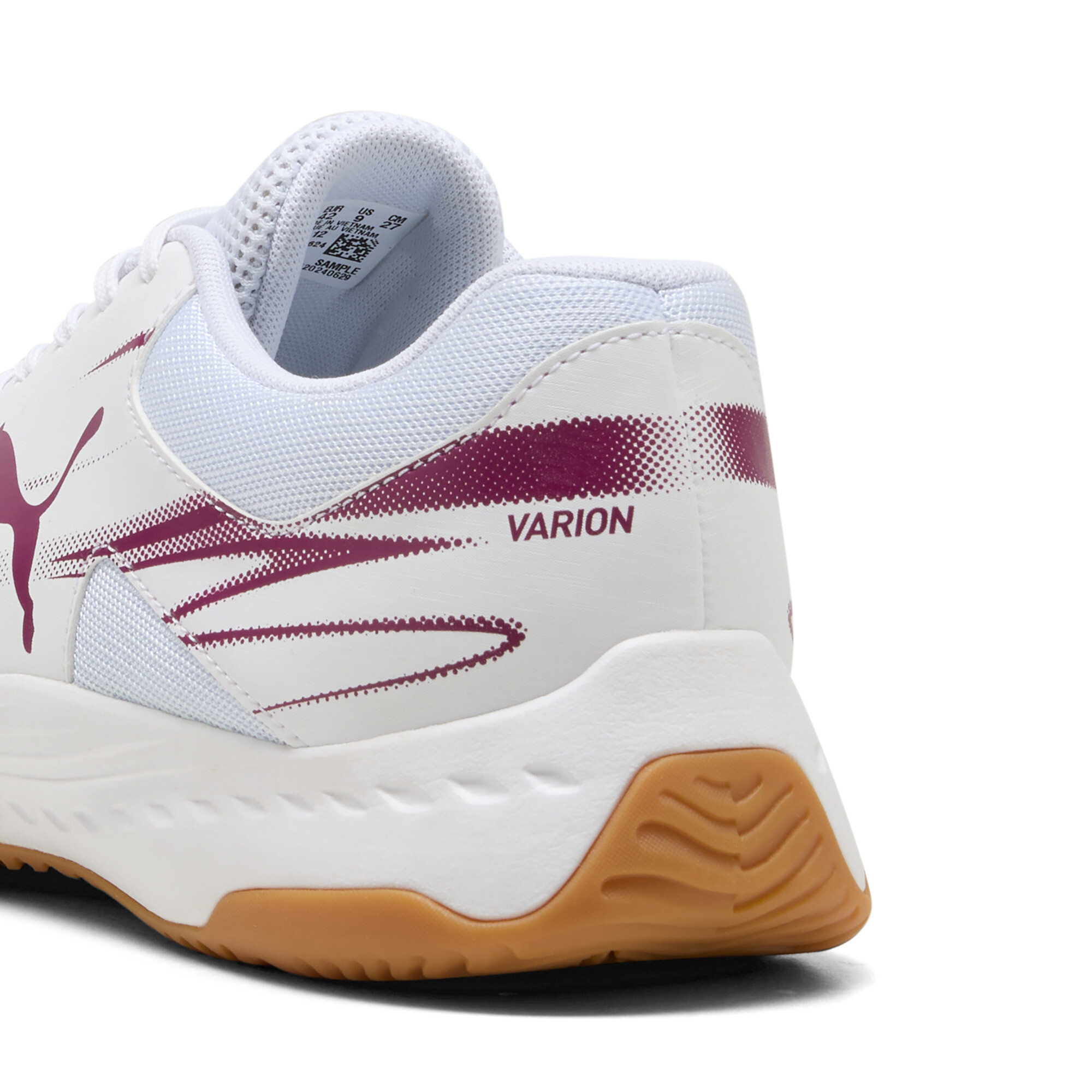 PUMA Varion II handbalschoenen, Wit, Maat 42 thumbnail 5