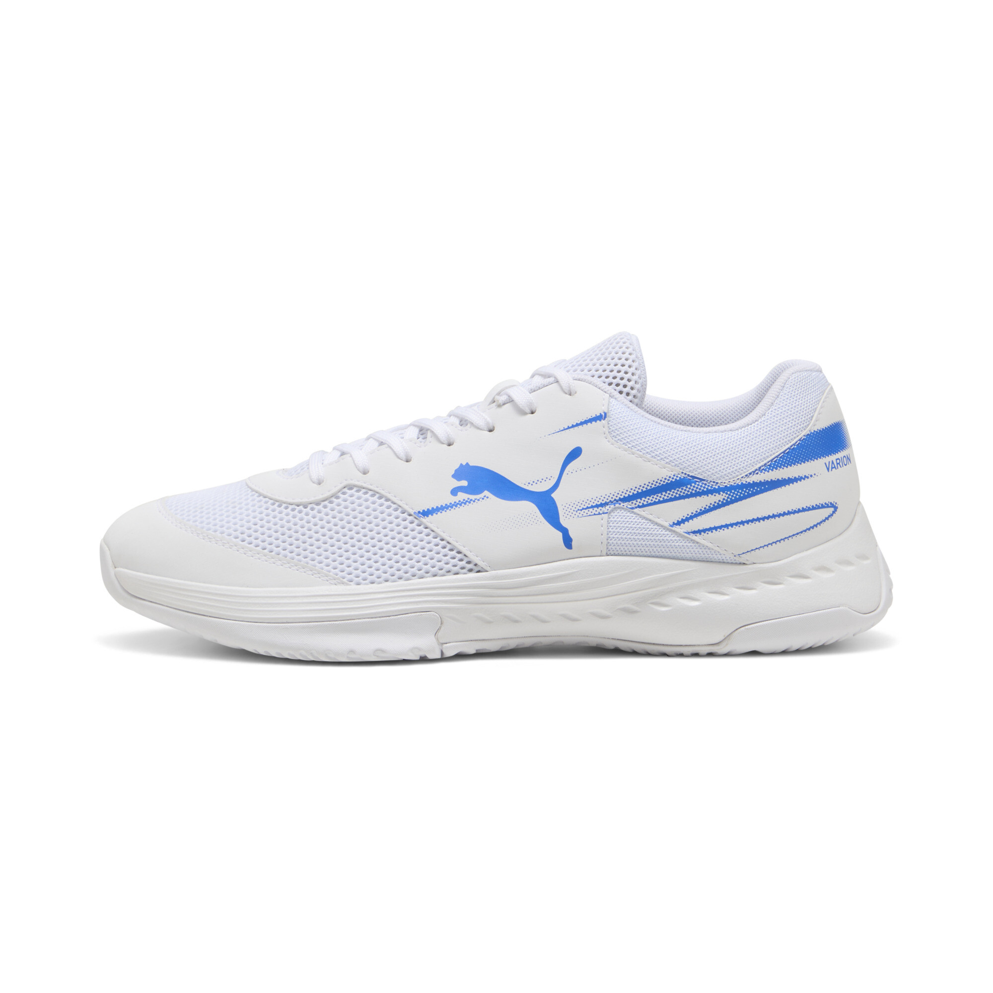 PUMA Varion II handbalschoenen, Blauw/Wit, Maat 36
