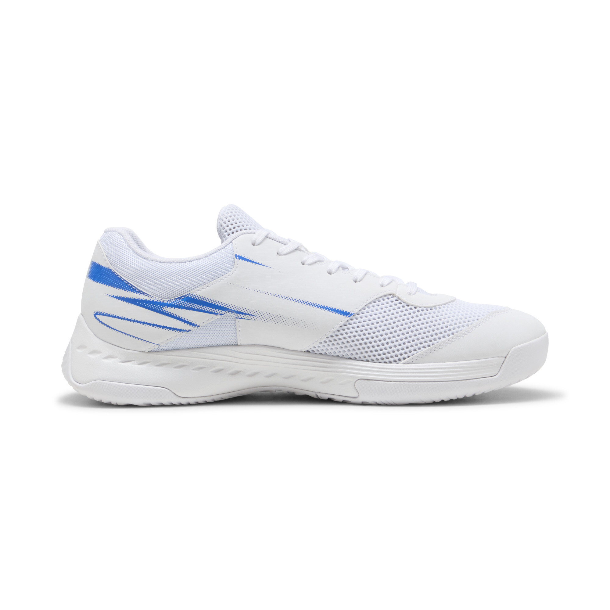 PUMA Varion II handbalschoenen, Blauw/Wit, Maat 36 thumbnail 3