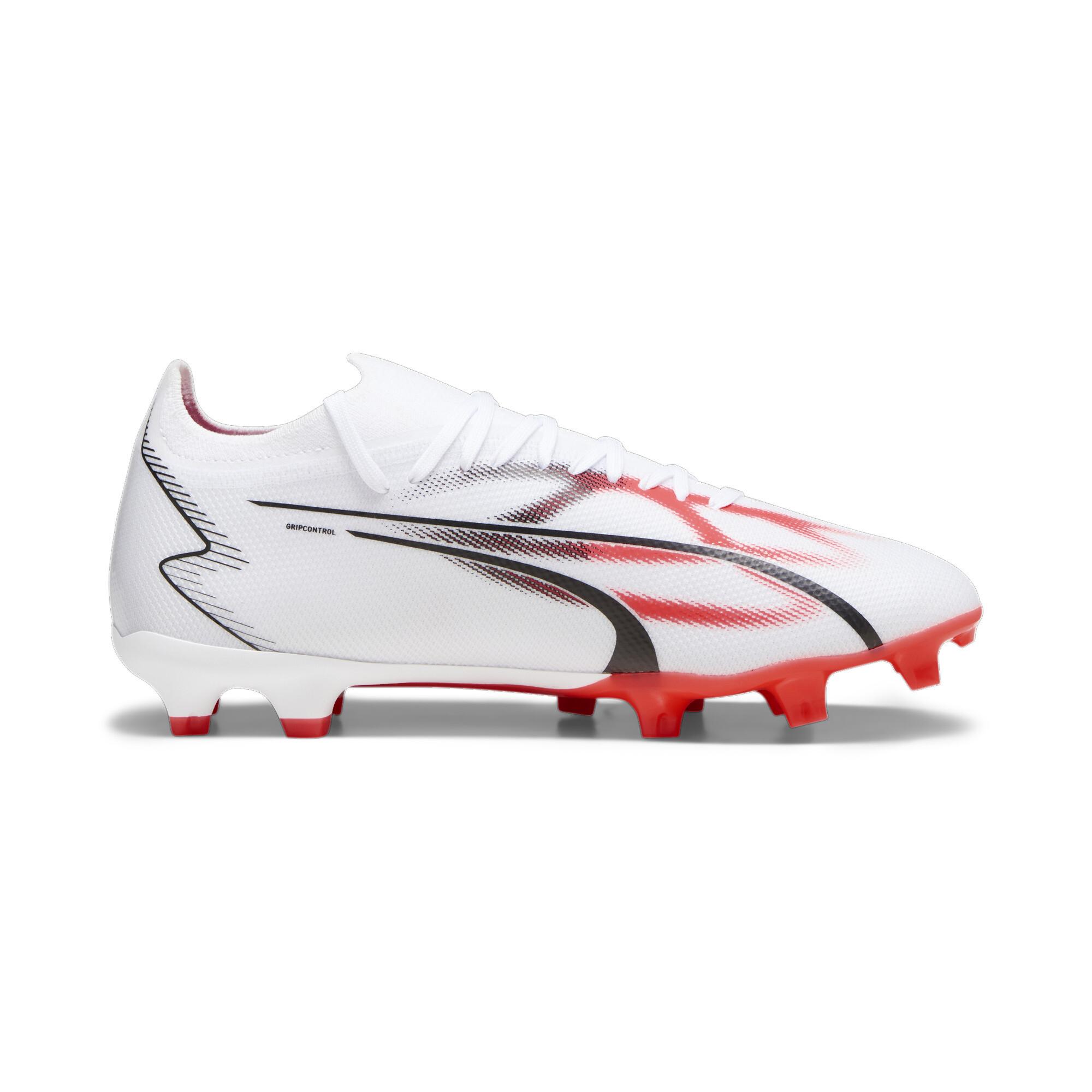 Men's PUMA ULTRA MATCH FG/AG Football Boots In White, Size EU 45