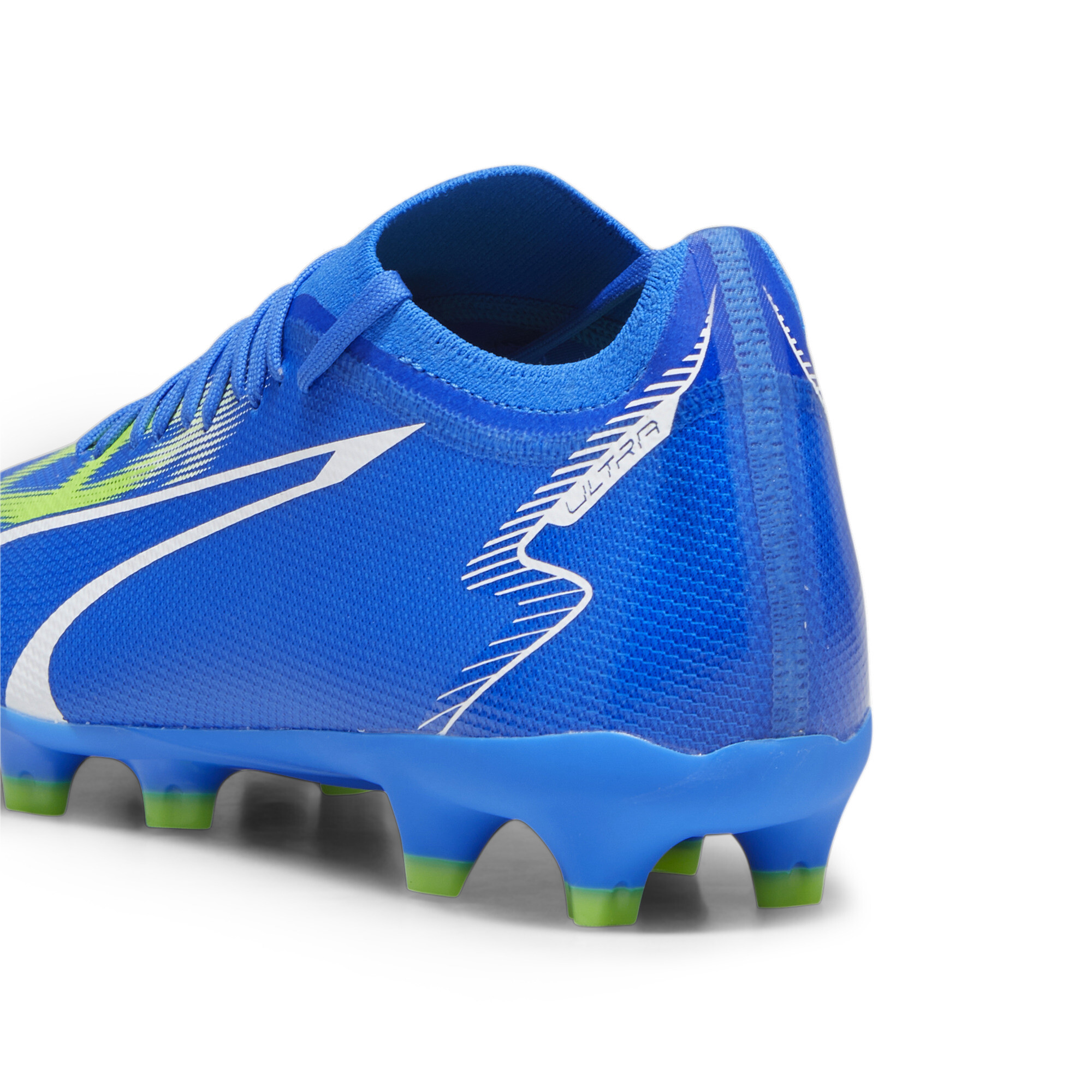 Men's PUMA ULTRA MATCH FG/AG Football Boots In Blue, Size EU 44.5