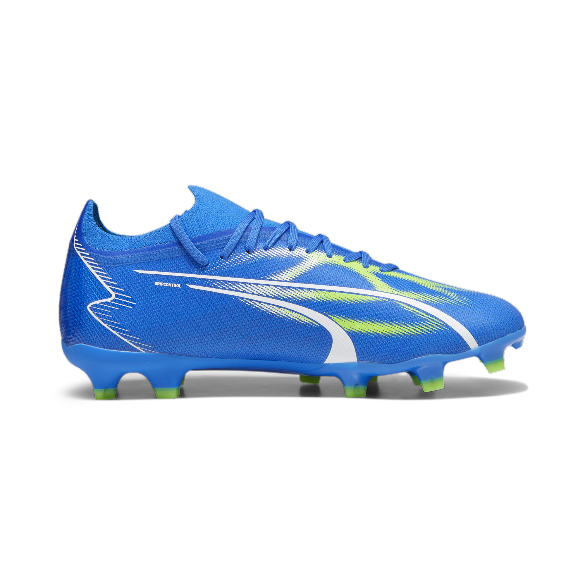 Men's PUMA ULTRA MATCH FG/AG Football Boots In Blue, Size EU 46