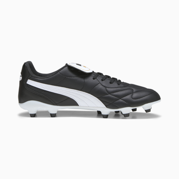 Tacos de futbol KING TOP FG/AG, PUMA Black-PUMA White-PUMA Gold, large-MEX