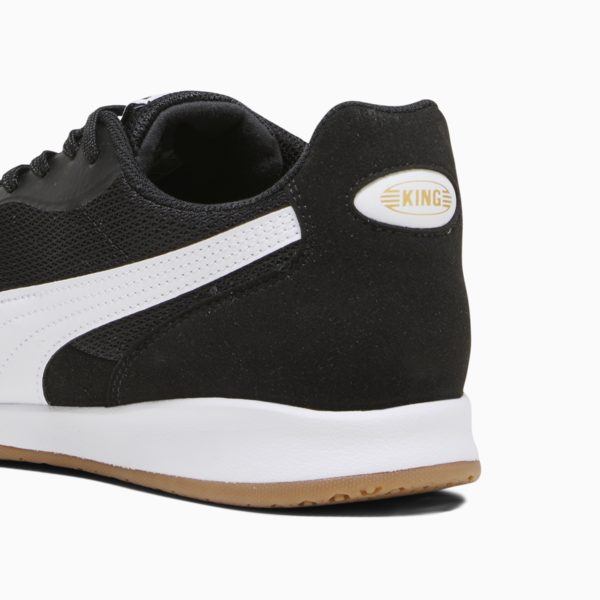 KING TOP IT Football Boots, PUMA Black-PUMA White-PUMA Gold, large-MEX