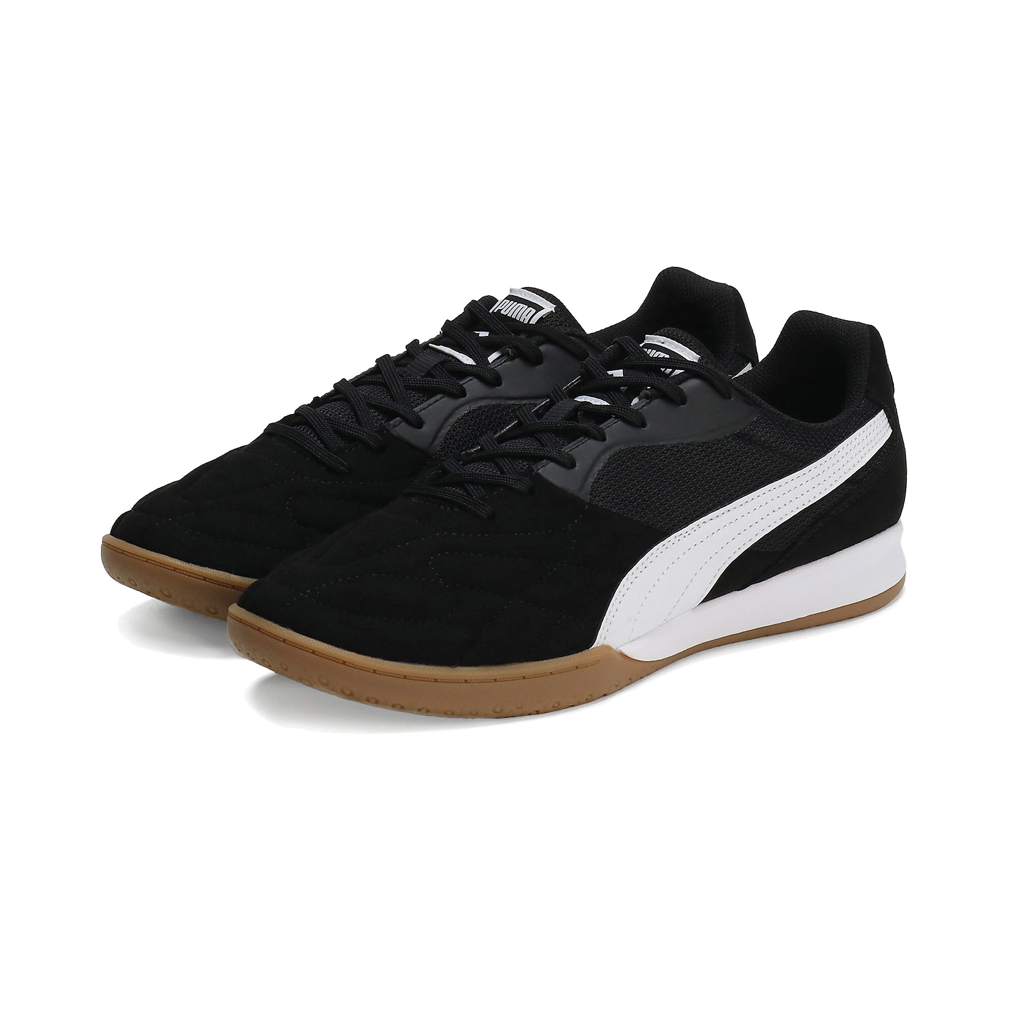  メンズ プーマ キング トップ IT サッカー トレーニングシューズ メンズ PUMA Black-PUMA White-PUMA Gold ｜PUMA.com