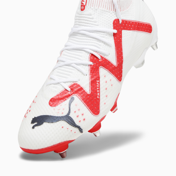 Botín  FUTURE ULTIMATE MxSG, PUMA White-PUMA Black-Fire Orchid, large-ARG