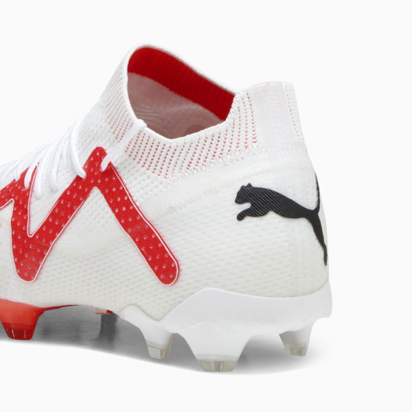 Botines  FUTURE ULTIMATE FG/AG, PUMA White-PUMA Black-Fire Orchid, large-ARG