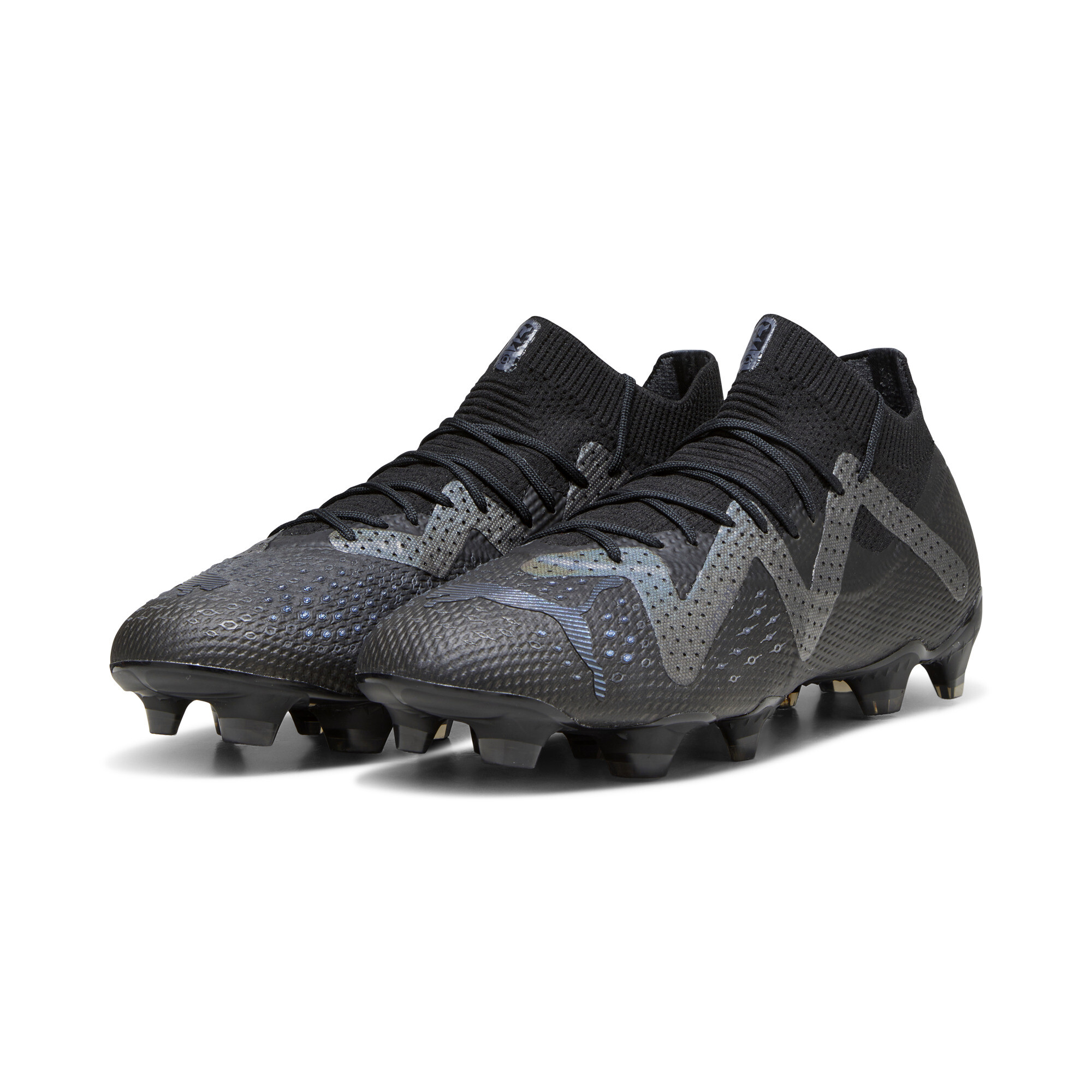 Men's PUMA FUTURE ULTIMATE FG/AG Football Boots In Black, Size EU 42.5