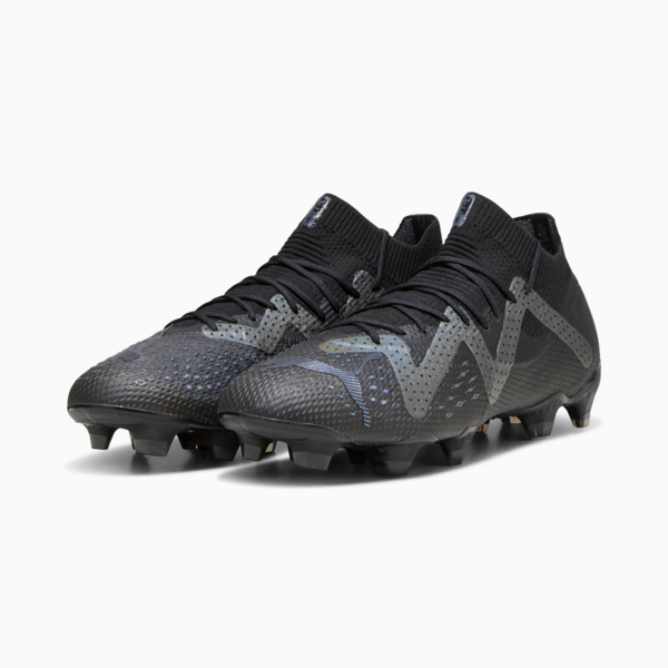 FUTURE ULTIMATE FG/AG Men's Football Boots, PUMA Black-Asphalt, large-ZAF